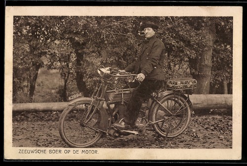 Carte postale homme