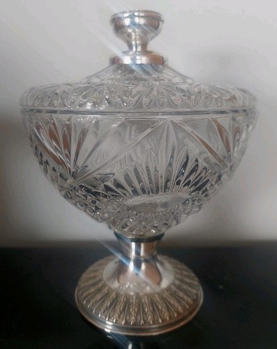 Stunning crystal and silver - crystal,