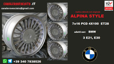 4 jantes Alpina 16 pouces BMW série 3 3er E21 E30 roues felgen llantas