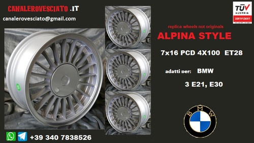 Jantes alpina pouces bmw - jantes,