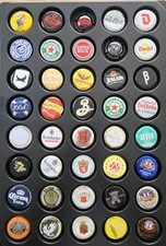 STORAGE Lot B Of 40 Different Beer Capsules 