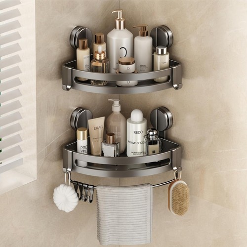Etagere douche angle ventouse - douche,