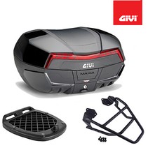 Kit De Top Case Noir GIVI V58NNB + Plaque BMW R 1200 GS 2016 2017 2018