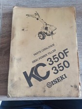 Livret Piece Iseki Kc 350