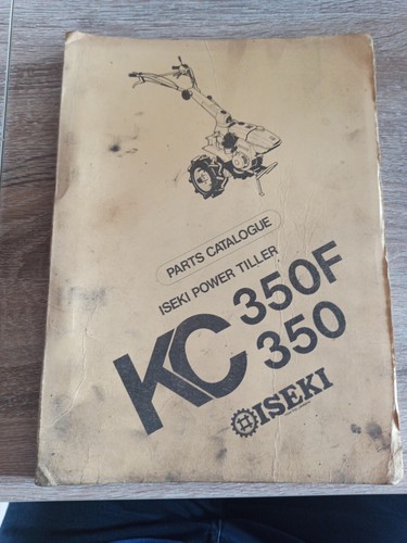 Livret piece iseki 350 - piece,