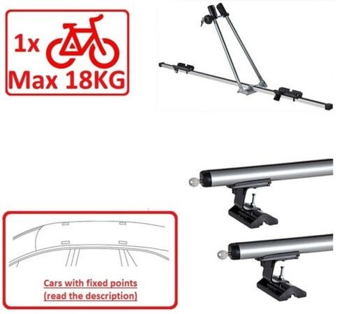 Porte bagages toit - toit, fixpoint