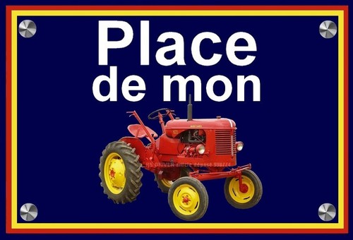 Plaque place mon massey - de,