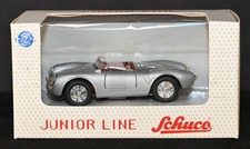 Porsche 550 Spyder Silver 1:43 Diecast Schuco Junior Line Excellent in box