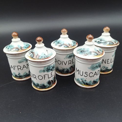 Ensemble petits pots à - 5,