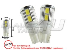 2x feu de position 10SMD LED