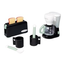 Smoby - Tefal Petit Déjeuner - Grille pain + cafetiere + tasses et cuilleres - D
