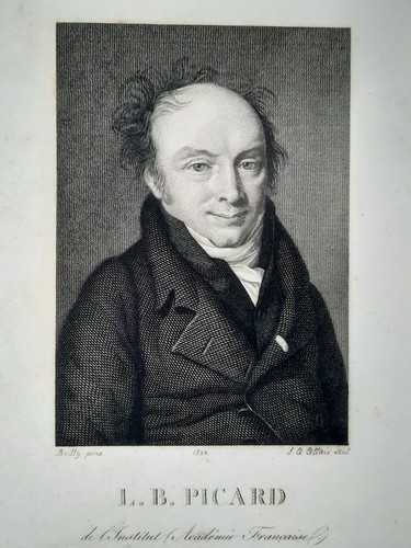 Louis benoit picard portrait - picard,