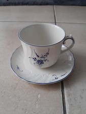 TASSE ET SOUS-TASSE VILLEROY ET BOCH VIEUX LUXEMBOURG