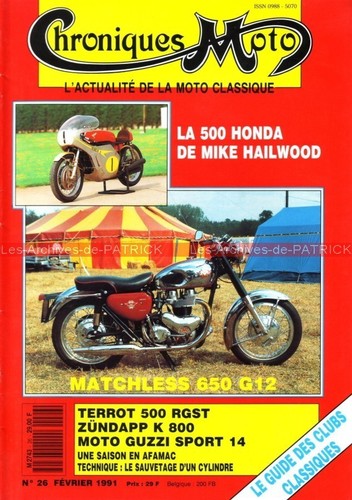 Chroniques moto honda rc - moto, 26