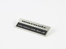 Plaque D'Identification