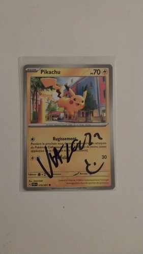 Pokémon jcc pikachu 018 091 - pokémon, 018/091