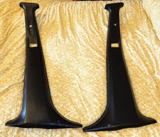 BMW M3 E36 Left + Right B Pillar Trim Panel 1960979 + 1960980 Faux Leather
