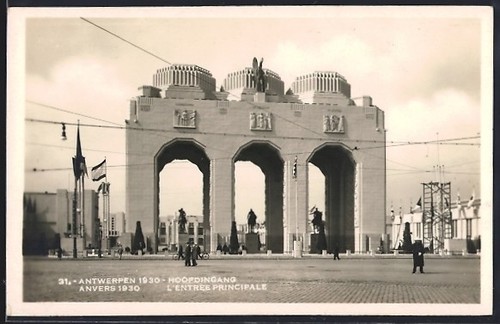Carte postale anvers - carte,