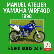 Manuel Atelier Yamaha WRF 400