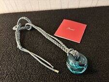 Sky Blue Crystal Baccarat Shell Necklace