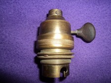 Ancienne douille laiton