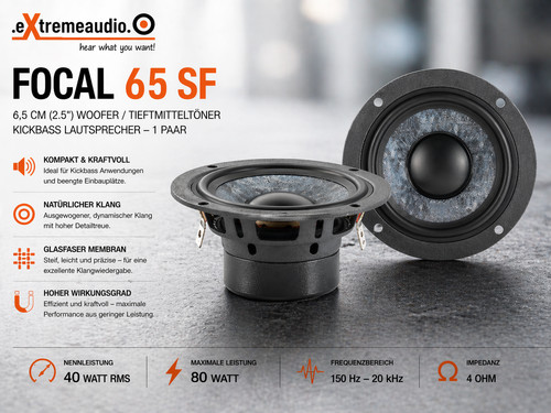 Haut parleurs kickbass - kickbass, woofer
