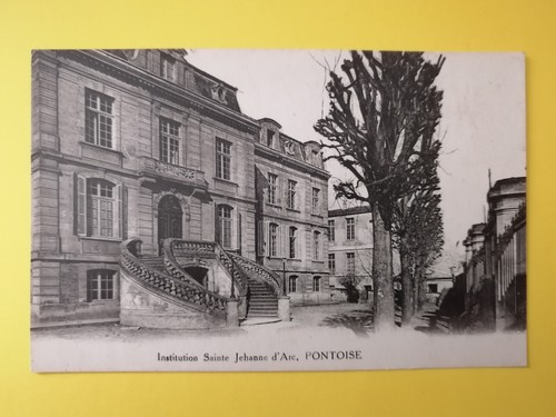 Cpa pontoise place famel - cpa,
