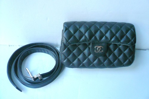Chanel sac banane cuir - chanel, cc