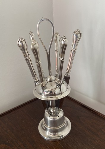 Couteaux dessert argent - argent, sur