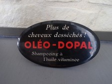 Antique OLEO-DOPAL Glacoid Advertising Display Stand