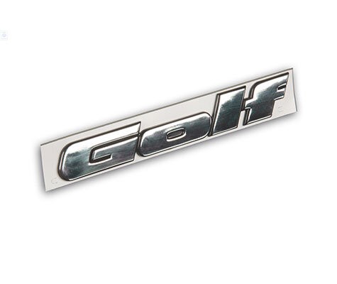 Emblème adhésif golf - golf, chromé