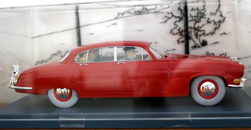 Voiture tintin hachette 24 - tintin, "hachette