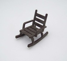 PLAYMOBIL (B4226) WESTERN - Rocking Chair Marron Foncé 3423 3427 3786 4145 6936