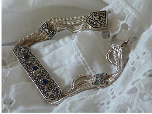 Ancien beau bracelet argent - ancien,