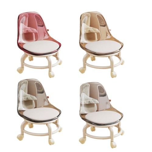 Tabouret bas roulettes avec - à,