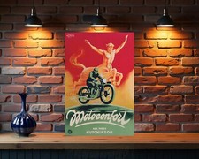 Motoconfort Hutchinson Tires Heavy Metal Sign - 24"x16" (60x40 cm)