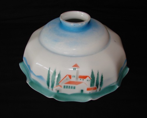 Ancien abat jour opaline - ,