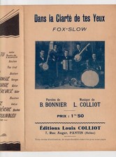 LOUIS COLLIOT (ACCORDÉON) PARTITION DANS LA CLARTÉ DE TES YEUX  PANTIN 93500