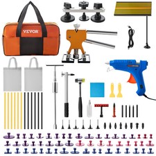 VEVOR Kit Outils Débosselage Carrosserie sans Peinture Réparation Véhicule 89PCS