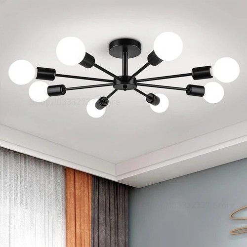 Plafonnier lustre pour salon - plafonnier,