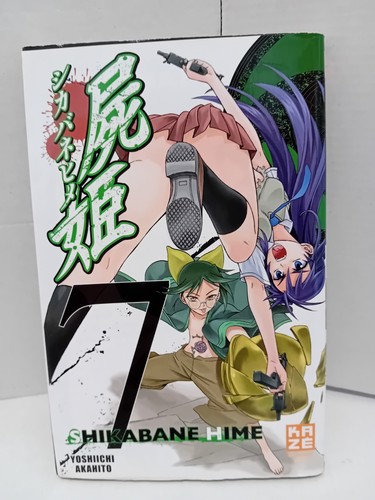 Manga shikabane hime fr - manga,