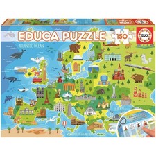 Puzzle - Carte de l'Europe -