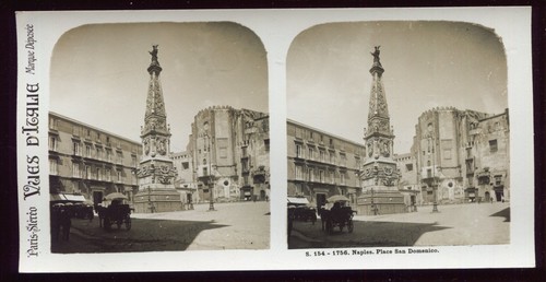 Ancienne photo stéréo - ancienne,