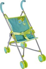- Doll stroller - green and blue - imitation games - 3 years and...