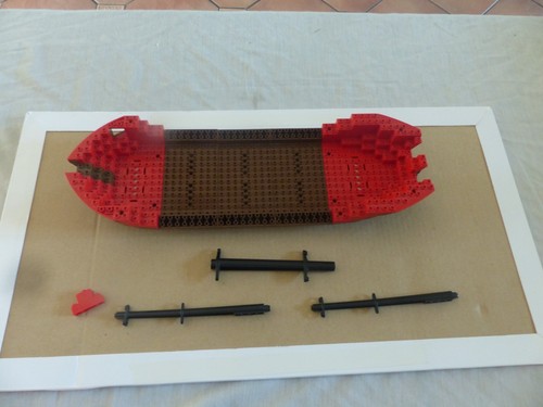 Lego coque bateau pirate - lego, du