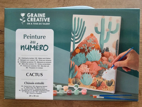 Peinture numéro graine - numéro,