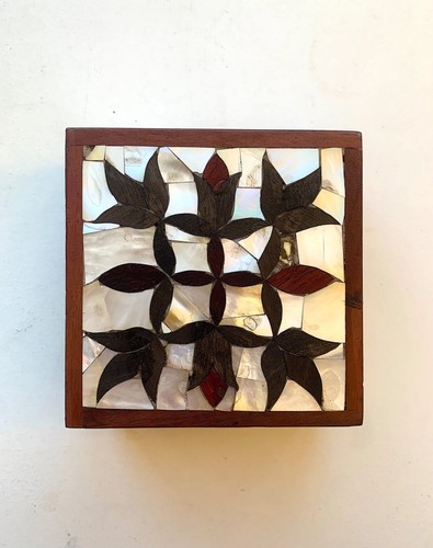 Petite boîte mosaïque - en,