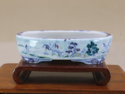 Bonsai pot ovale - ovale, 9.5cm