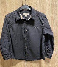 chemise burberry noire en