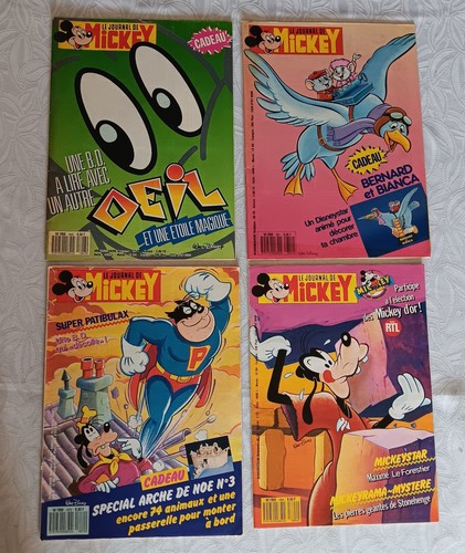 Journal mickey lot de - journal,